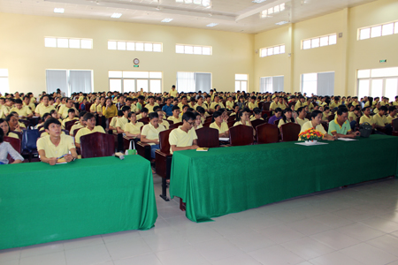 DOMESCO TỔ CHỨC HUẤN LUYỆN VÀ ĐÀO TẠO AN TOÀN VỆ SINH LAO ĐỘNG & PHÒNG CHỐNG CHÁY NỔ CHO CB.CNLĐ CÔNG TY 