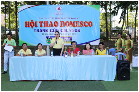 DOMESCO TỔ CHỨC HỘI THAO KỶ NIỆM 71 NĂM CÁCH MẠNG THÁNG TÁM VÀ QUỐC KHÁNH 2-9 