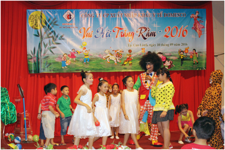 DOMESCO TỔ CHỨC TRUNG THU "VUI HỘI TRĂNG RẰM" 