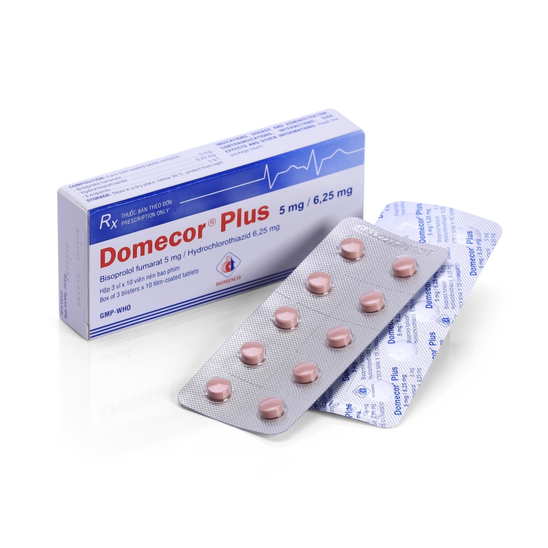 DOMECOR PLUS 5MG / 6,25MG