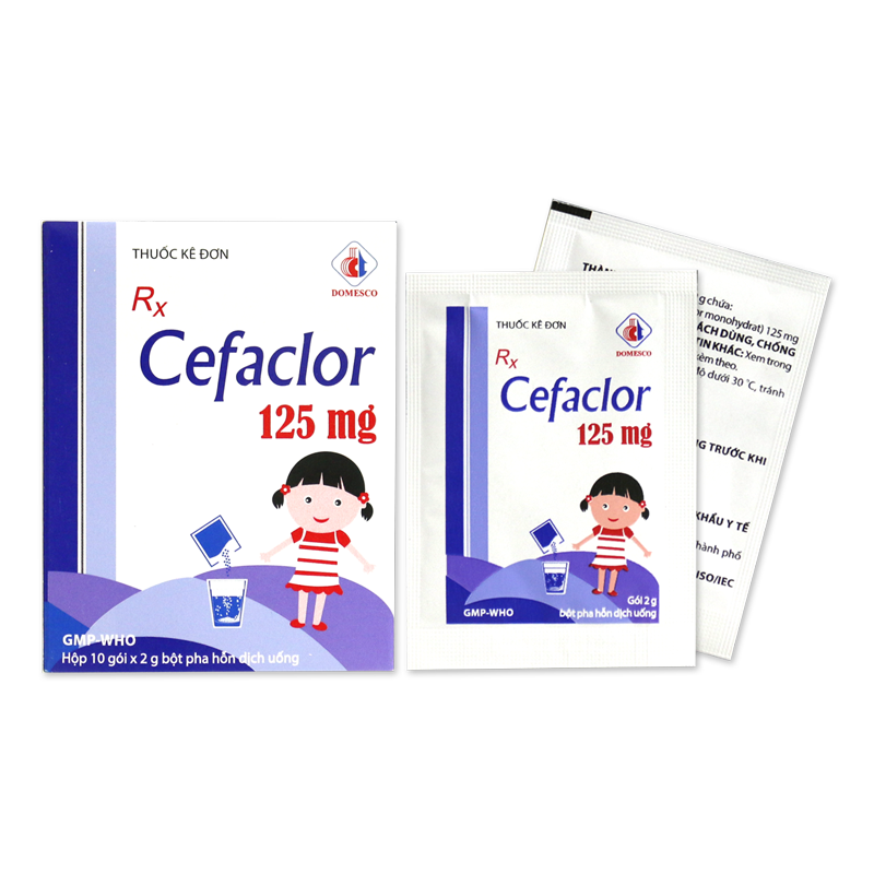 CEFACLOR 125MG (GÓI)