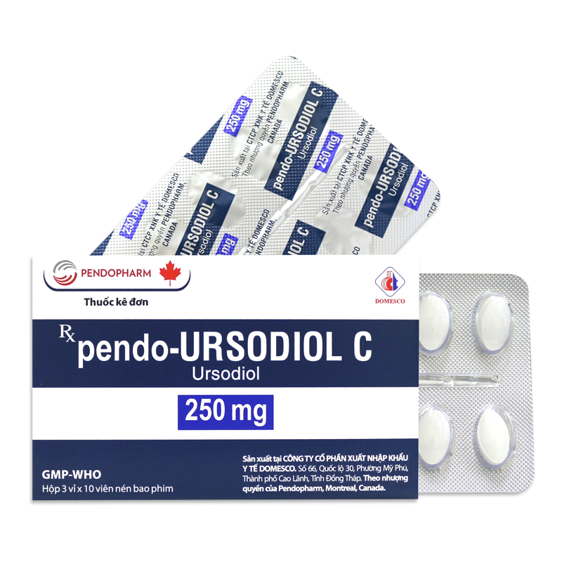 PENDO - URSODIOL C 250MG