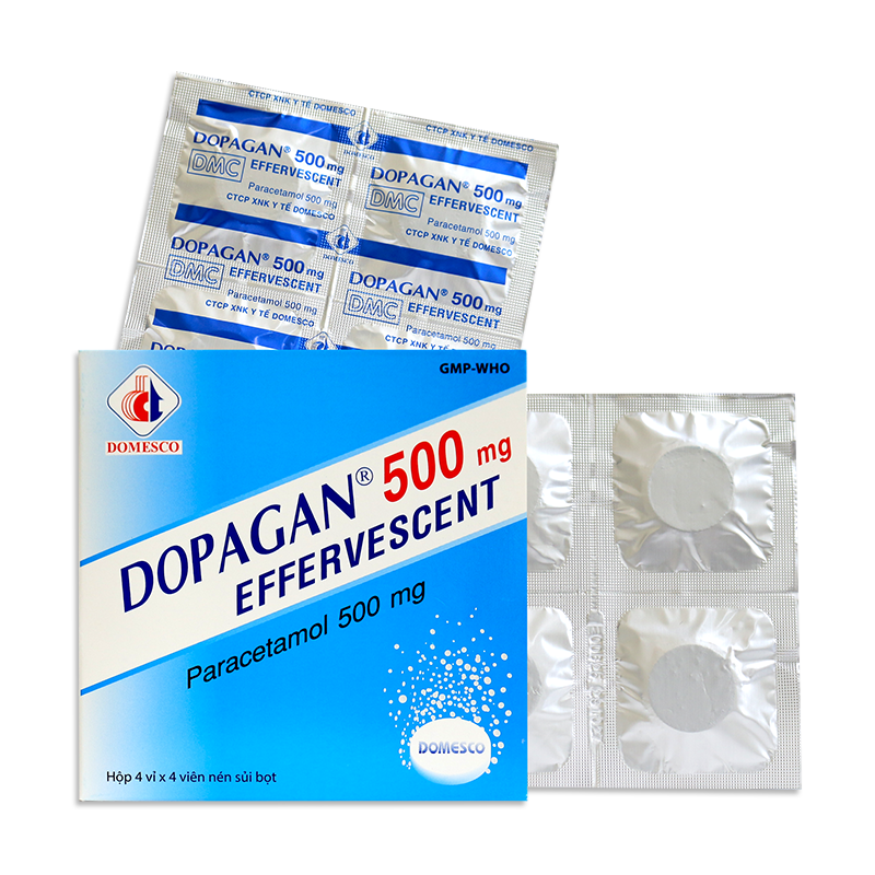 DOPAGAN 500MG EFFERVESCENT