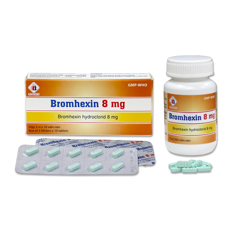 BROMHEXIN 8MG (VIÊN NÉN)