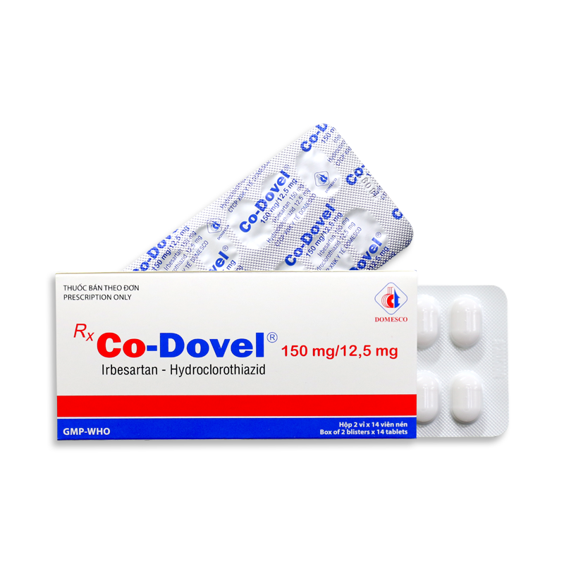 CO-DOVEL 150MG/ 12,5MG