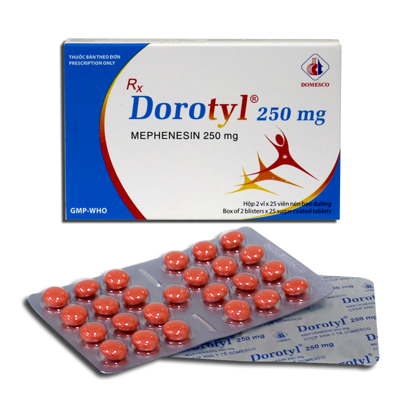 DOROTYL 250MG (VIÊN NÉN BAO ĐƯỜNG)