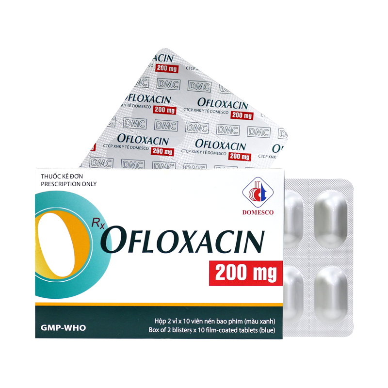 OFLOXACIN 200MG (XANH)