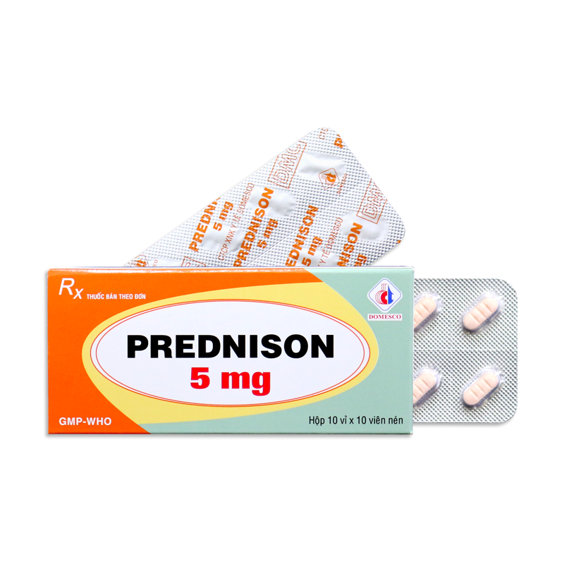 PREDNISON 5MG (VIÊN NÉN KHẮC VẠCH)