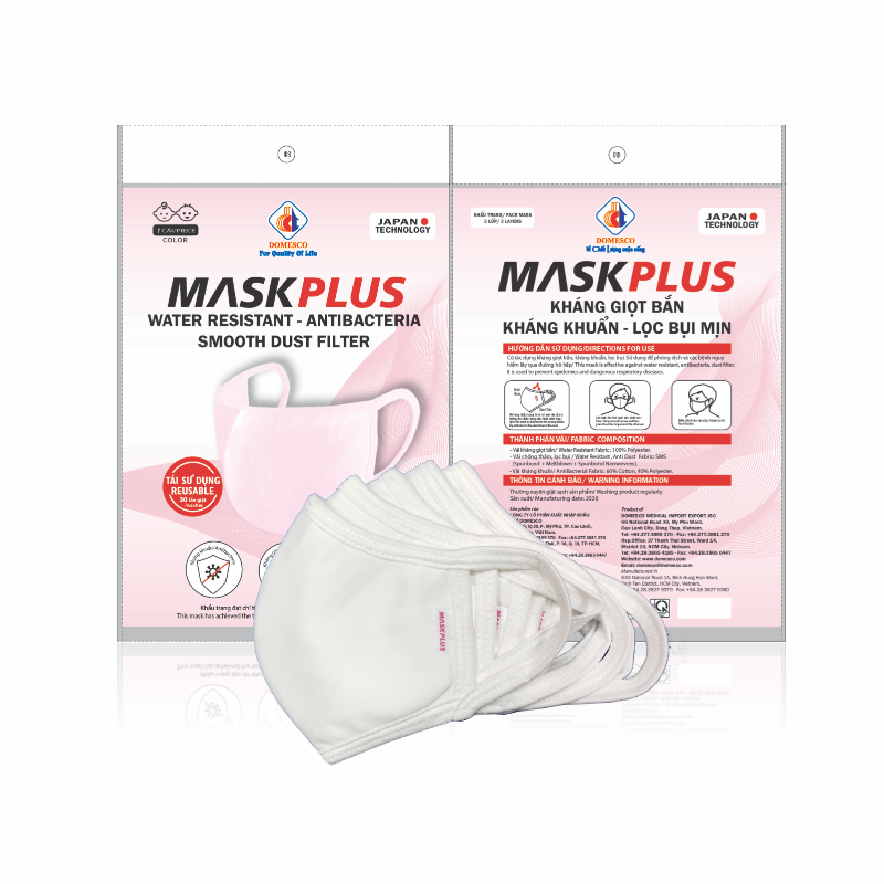 KHẨU TRANG MASKPLUS (3 LỚP) – TRẺ EM