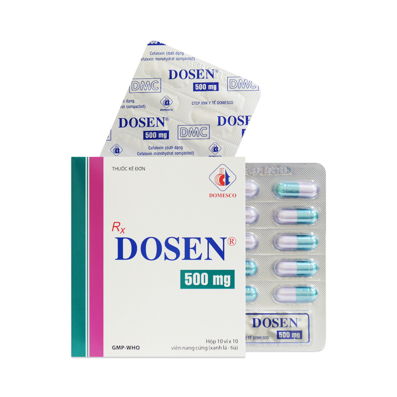 DOSEN 500mg (XANH LÁ - TÍA)