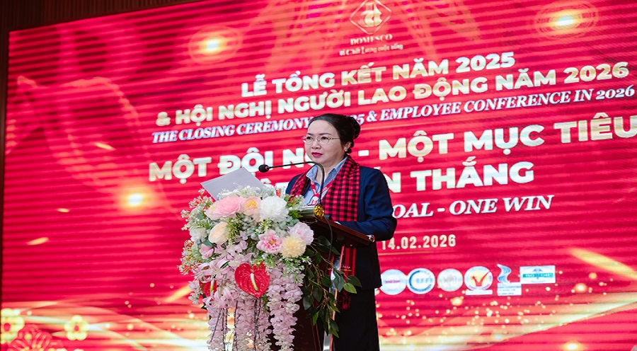 DOMESCO TỔNG KẾT HOẠT ĐỘNG NĂM 2025 VÀ HỘI NGHỊ NGƯỜI LAO ĐỘNG NĂM 2026	